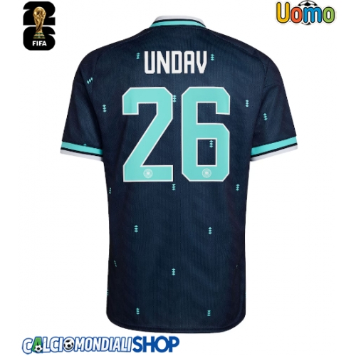 Maglie da calcio Germania Deniz Undav #26 Seconda Maglia Mondiali 2026  Manica Corta